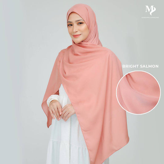 Sephia Satin Shawl