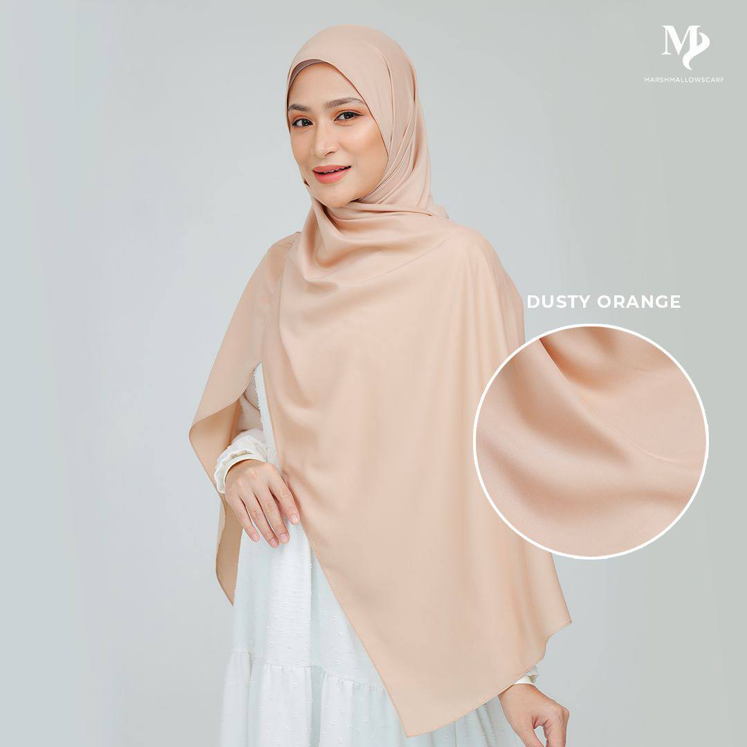 Sephia Satin Shawl