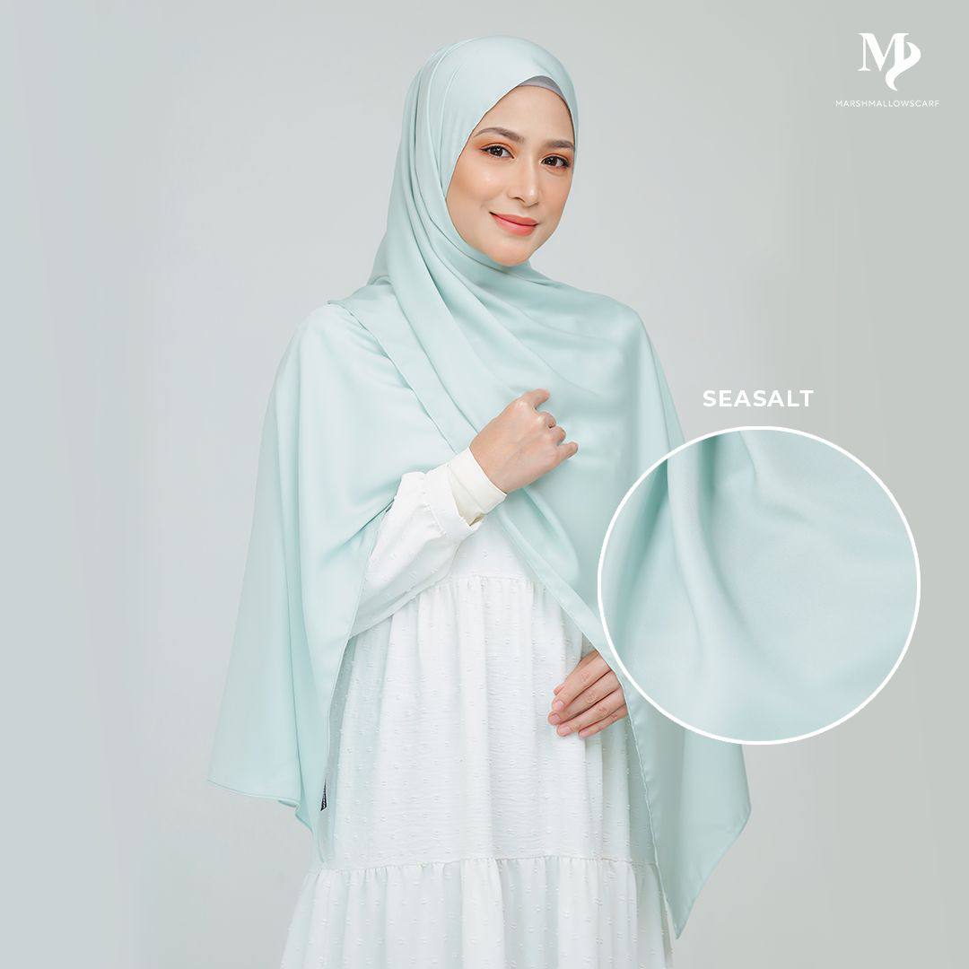 Sephia Satin Shawl